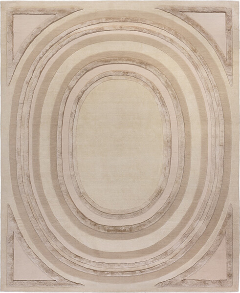 Непальский ковер из кашемира и шёлка Modern History by PIERRE GONALONS MUSE